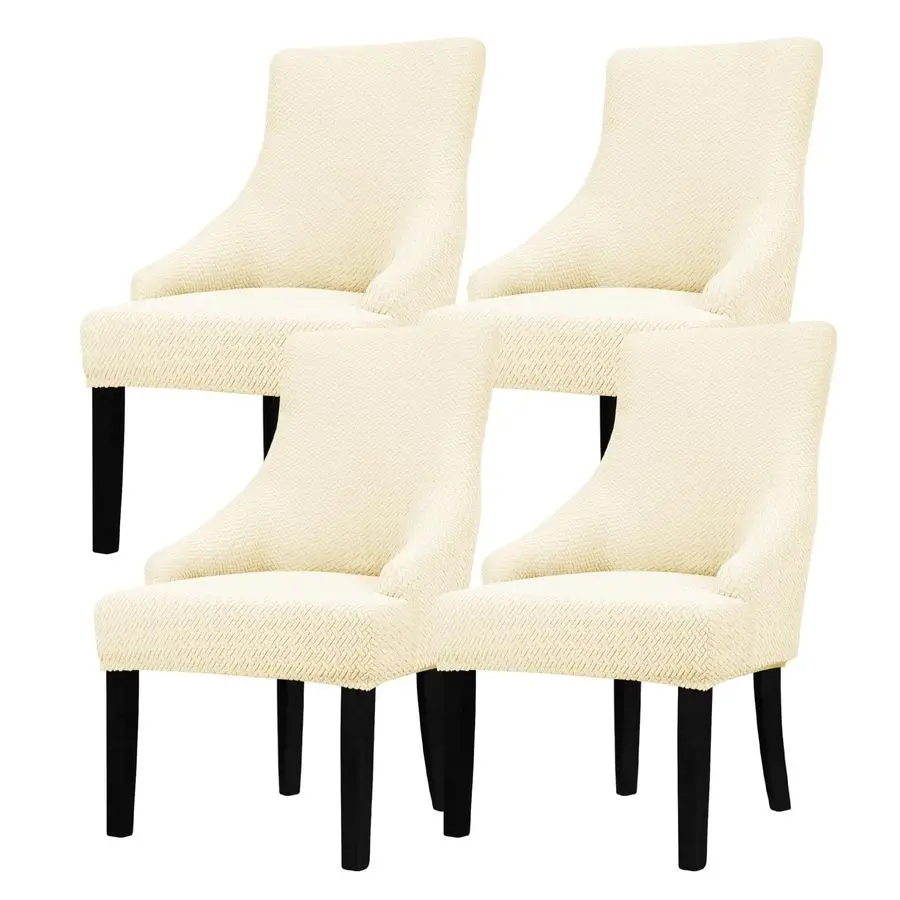 

Stretch Wingback Chair Cover Slipcover Reusable Wingback Side Chair Slipcover,Accent Chair Covers,Arm Protector Seat Cover,Wing