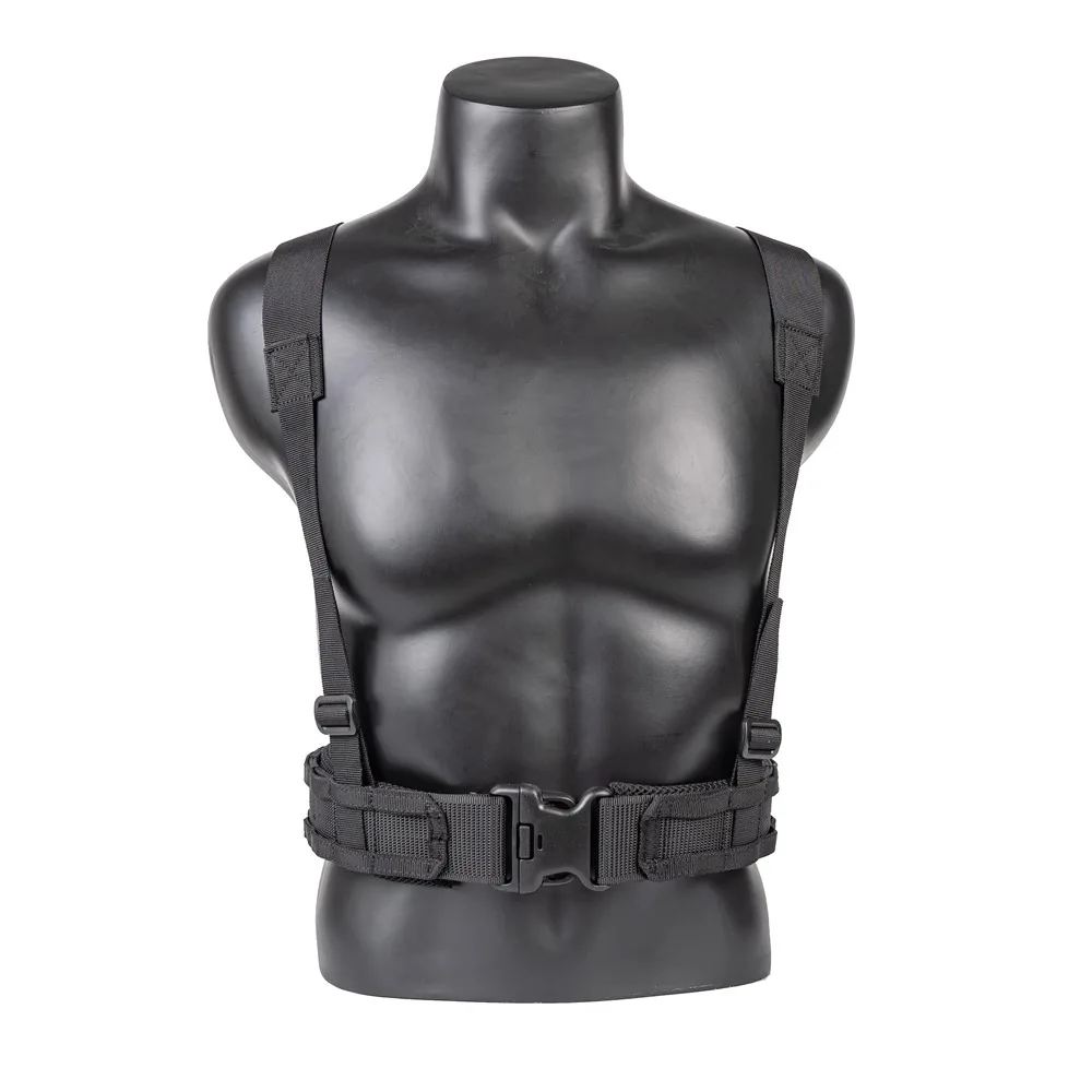 

MOLLE Waist Belt For Tactical Armor, Load-Bearing Y Shoulder Strap, Waist Seal