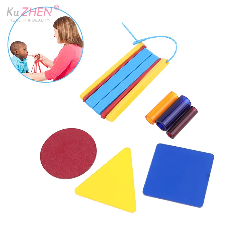 Professional Jaw Dental Bite Blocks Exerciser Tongue Muscle Trainer Speech Therapy Essential Sensory Speech Training Tool