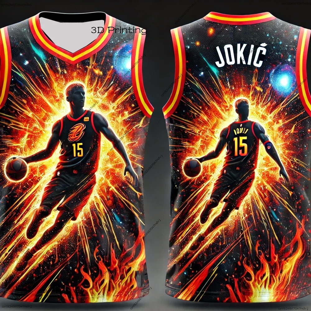 2025 New Arrivals USA Basketball Serbia Basketball Jokić No. 15 Basketball Jersey Boys/Men Special Basketball Jersey Set