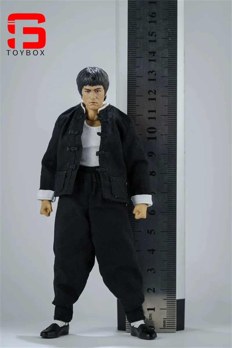 1/12 Schaal Strakke Jumpsuit Kung Fu Kostuum Kleding Model fit 6-inch Mannelijke Soldaat Action Figure Body Poppen