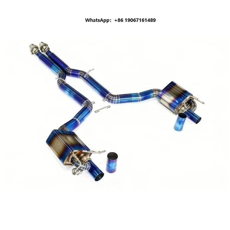 Titanium Alloy Catback Exhaust Exhaust Valvetronic Torque Comprehensively Enhanced  wjr