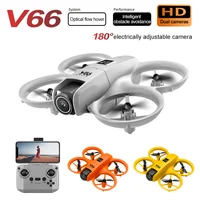 Mini Dron V66 con cámara 4K HD WiFi FPV Drone evitación de obstáculos Helicóptero de Control remoto de bolsillo Quadcopter regalo para niños juguete
