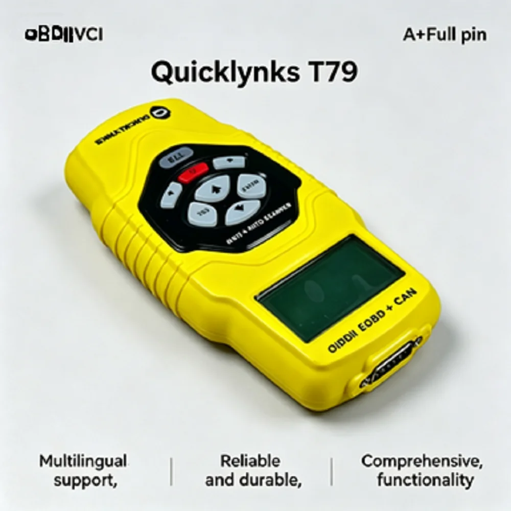 OBDIICAT T79 OBD2 Diagnostic Scanner Car Code Reader Check Engine Light CAN Bus Live Data Free Update 2-Year Warranty
