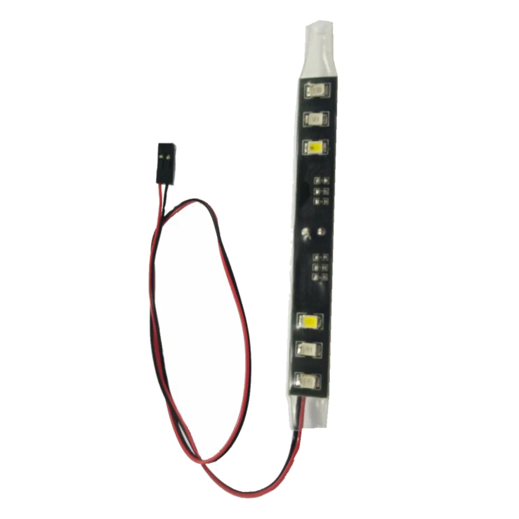 

Комплект светодиодных фонарей для радиоуправляемого багги-грузовика, металлические запасные части, задние фонари, аксессуары для Feiyue FY-03 4WD 1/12