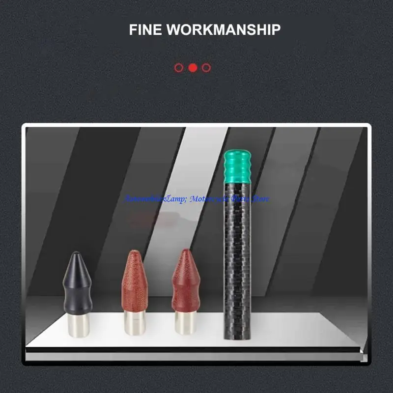 H7BD Pit Knocking Pen with Interchangeable Tips Car Sheet Metal Dent Repair Leveling Pen Automotive Repair Tool