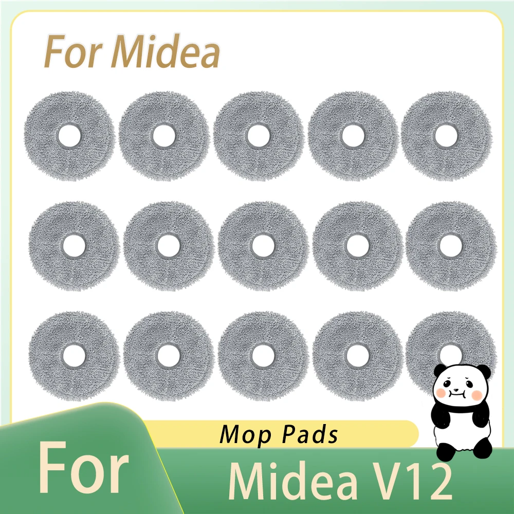 Midea V12 Bot yedek parça değiştirme için paspas bezi sarf yıkanabilir paspas pedleri Rag robotlu süpürge aksesuarları