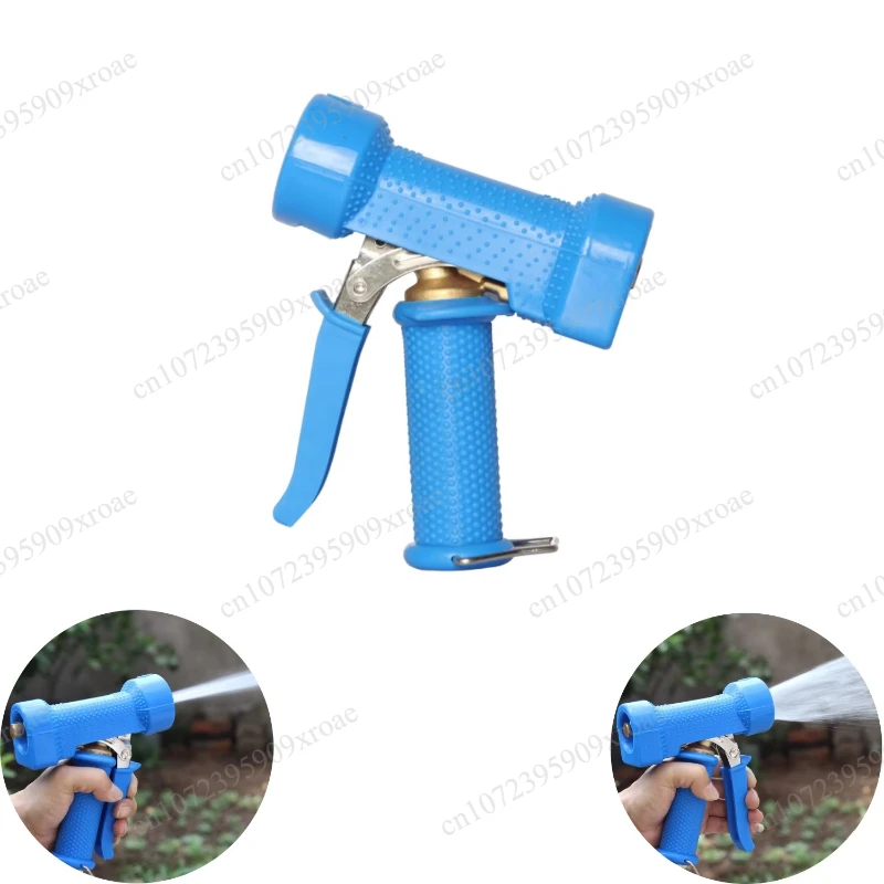 

G1/2 Blue Heavy Duty Water Gun Multifunctional Cleaning Sprayer Suitable for Car Wash Garden Watering