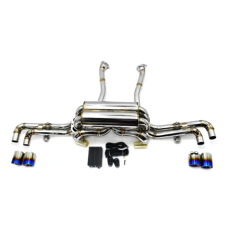 

High Performance 304 Stainless Steel Valve Exhaust System Suitable For Ferrari F430 Catback Exhaust Ferrari 4.3 Accessories
