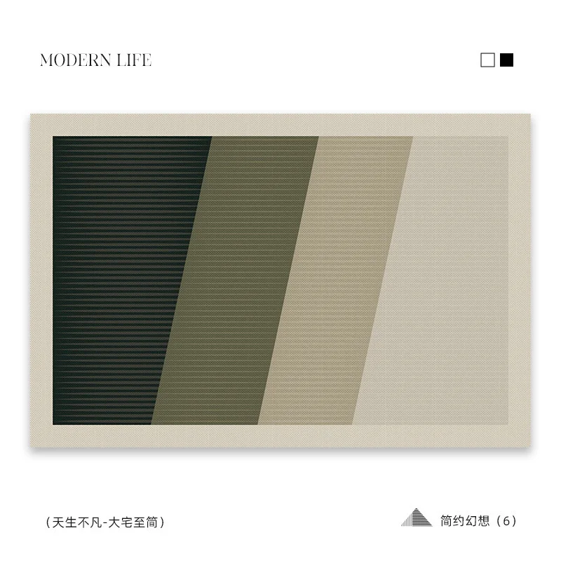 VIKAMA Modern Geometric Color Block Carpet Abstract Anti slip Large Carpet Living Room Indoor Home Decoration Extreme