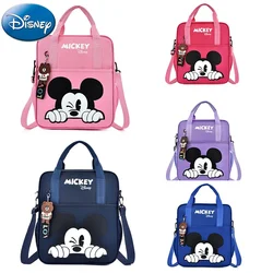 Disney Mickey torba wielofunkcyjna trzy-funkcyjna torba z grubej bawełny torba na ramię torba na sztukę plik czesne Student animacja kreskówka