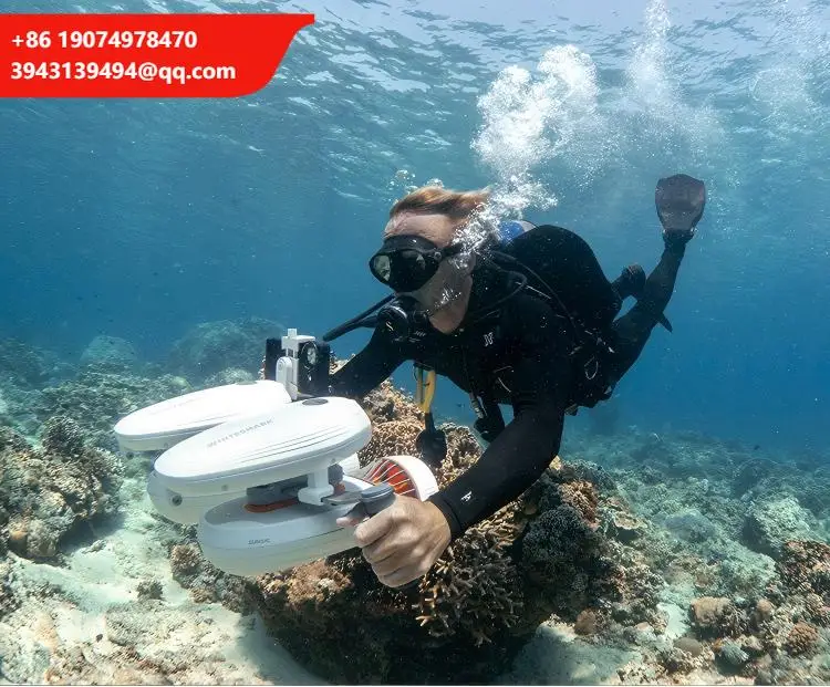 

Multifunctional Waterproof Handheld Water Equipment For Diving Surfing Electric Sea Underwater Scooter Inflatable Water Scooter