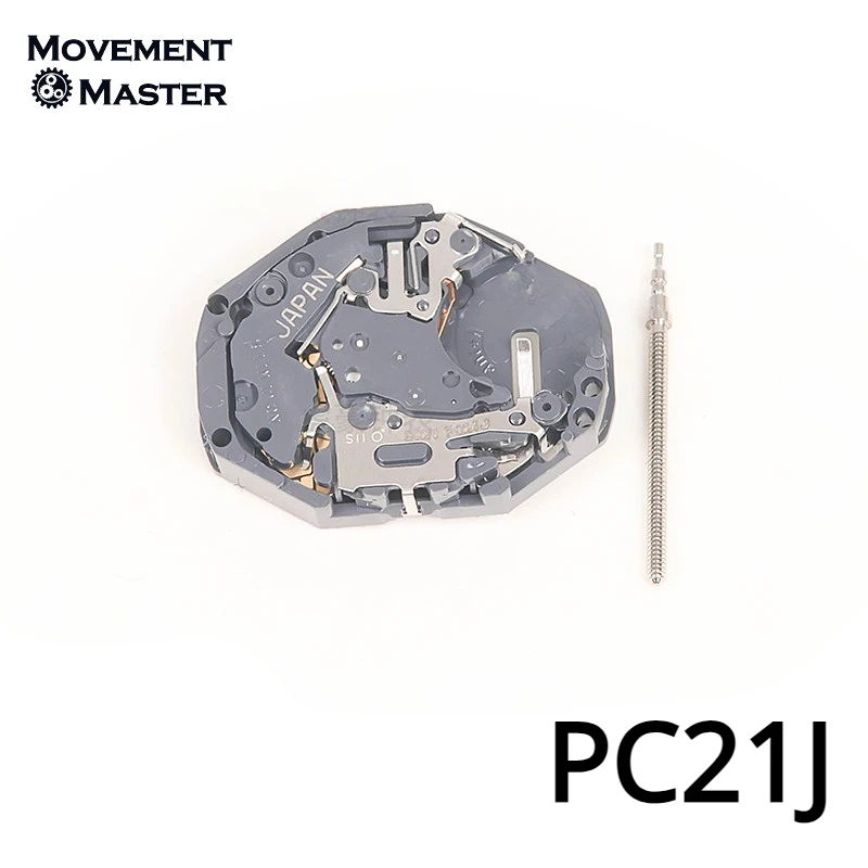 New Japanese PC21J Quartz Movement Watch Movement Repair Accessories