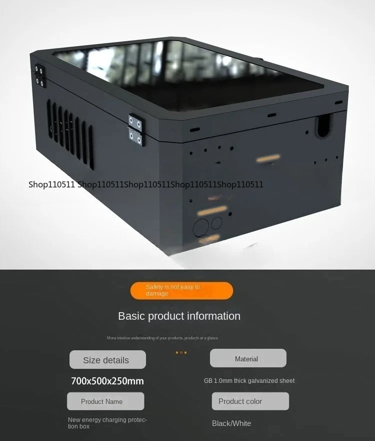 Suitable for BYD Tesla model3lY charging pile protection box
