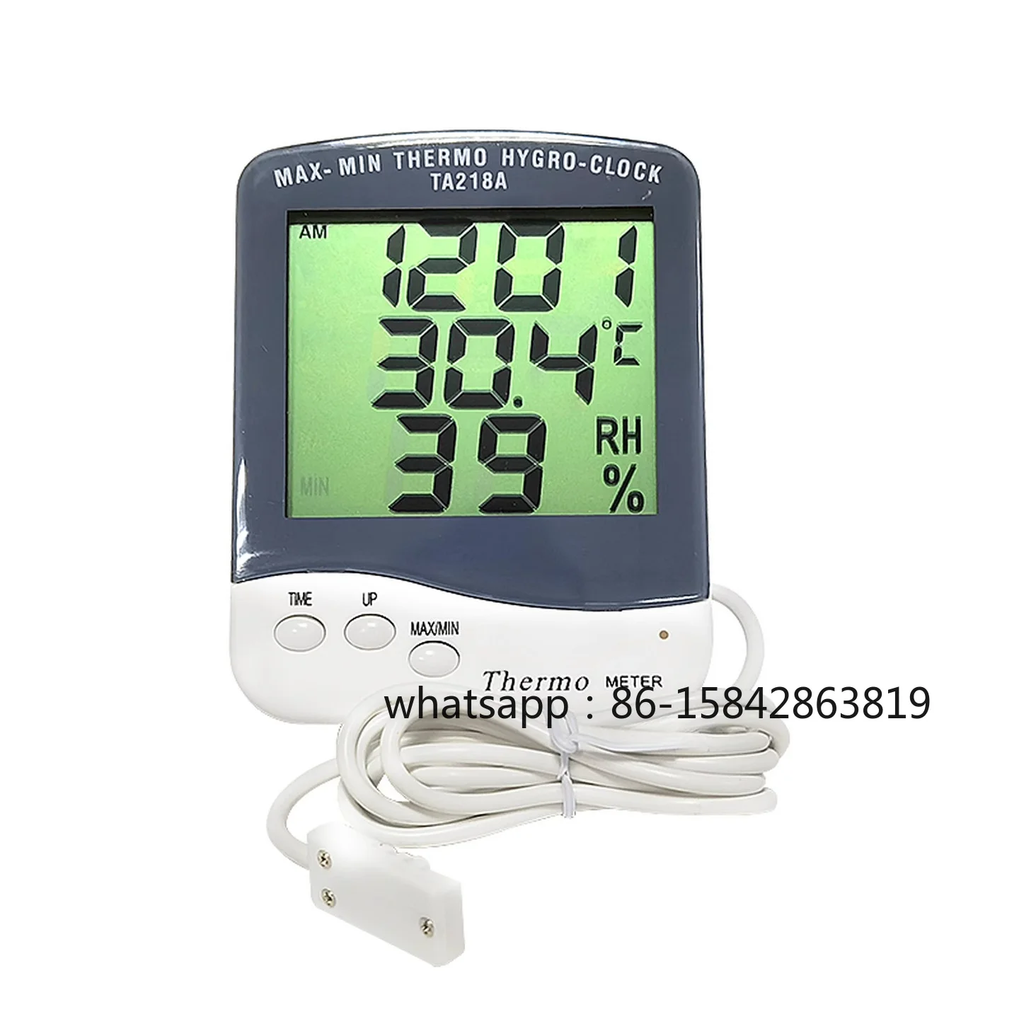 Thermometer Hygrometer TA218A/B/D External Temperature Sensor Home Electronic Thermometer Hygrometer