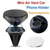 Magnetic Car Phone Holder For iPhone Samsung S10 GPS 360 Degree Navigation Air Vent Mont Stand Holder For Mobile Phone In Car