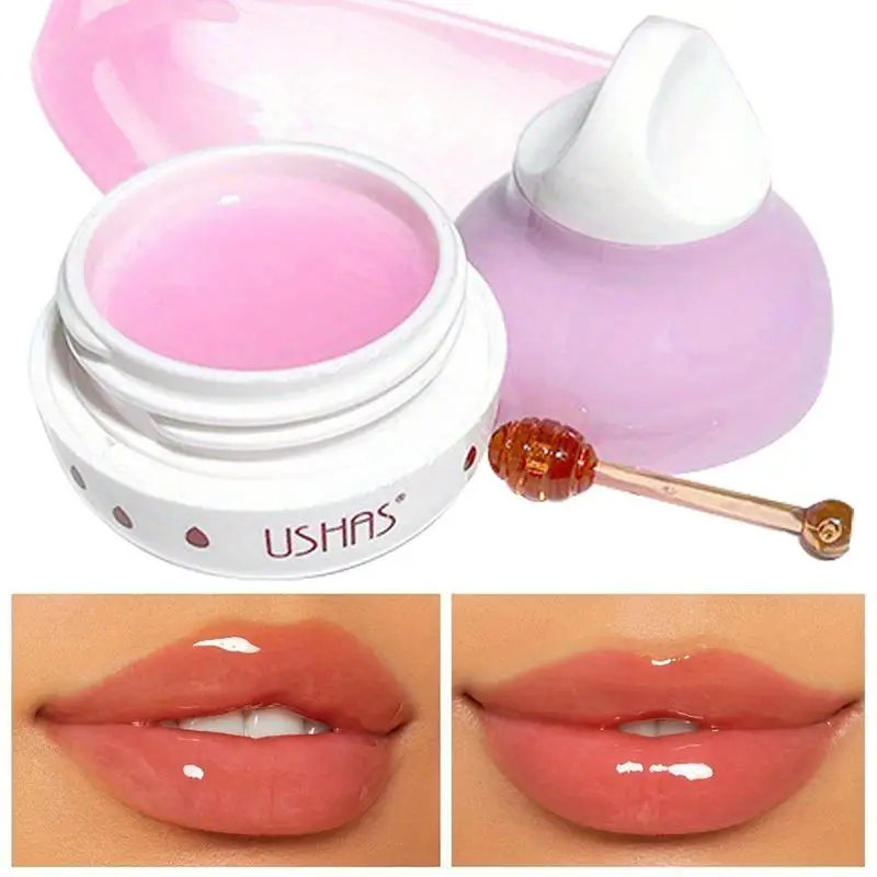 Lip Balm Lip Care Gel Chapstick Jelly Lip Balm With Natural Fruit Extract For Exfoliator Lip Skin Care Prevent Dry &Cracked Lips