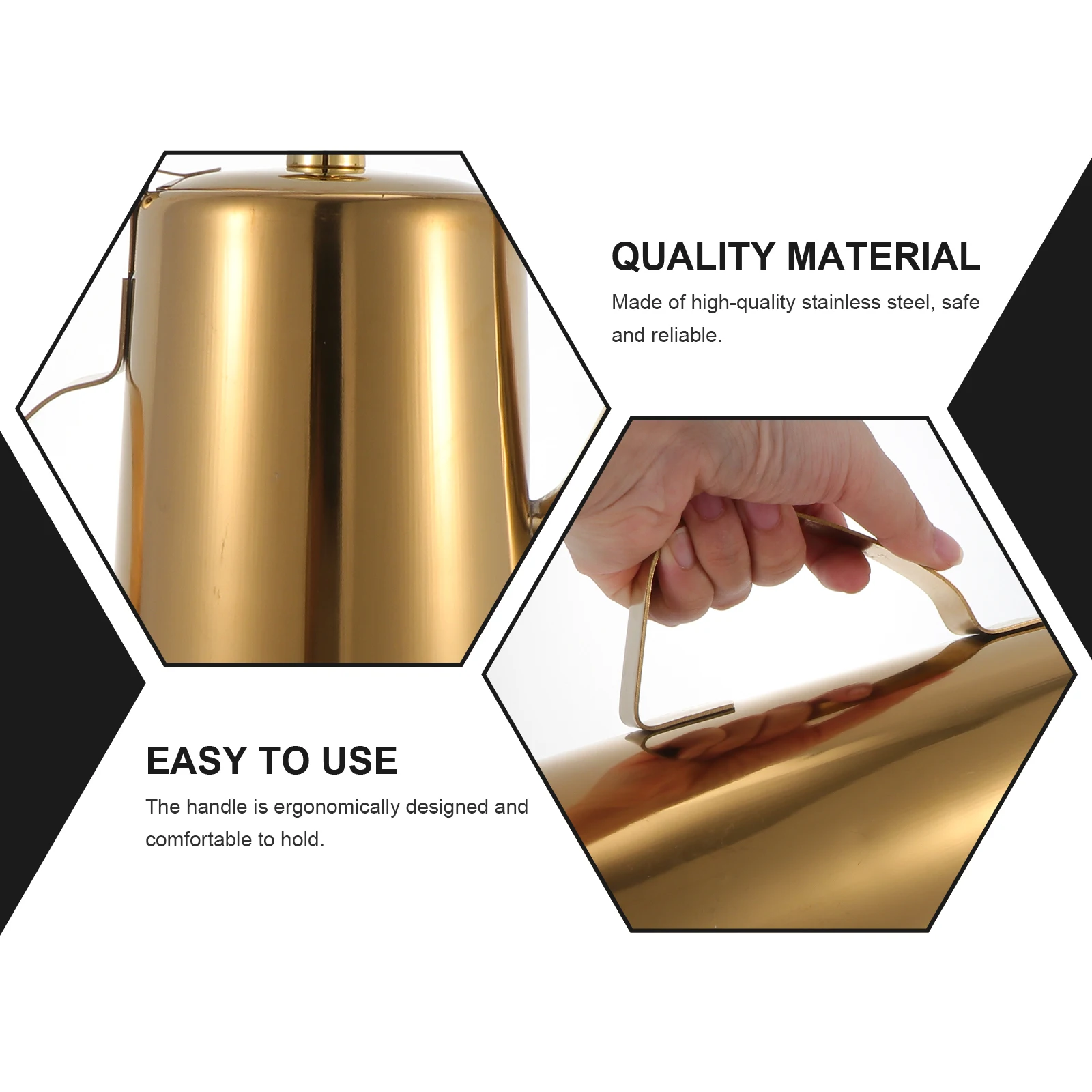 

Stainless Steel Oil Bottle Cold Water Pitcher Soup Pot Teapot Soy Sauce Can Liquid Container Kitchen Tool Premium