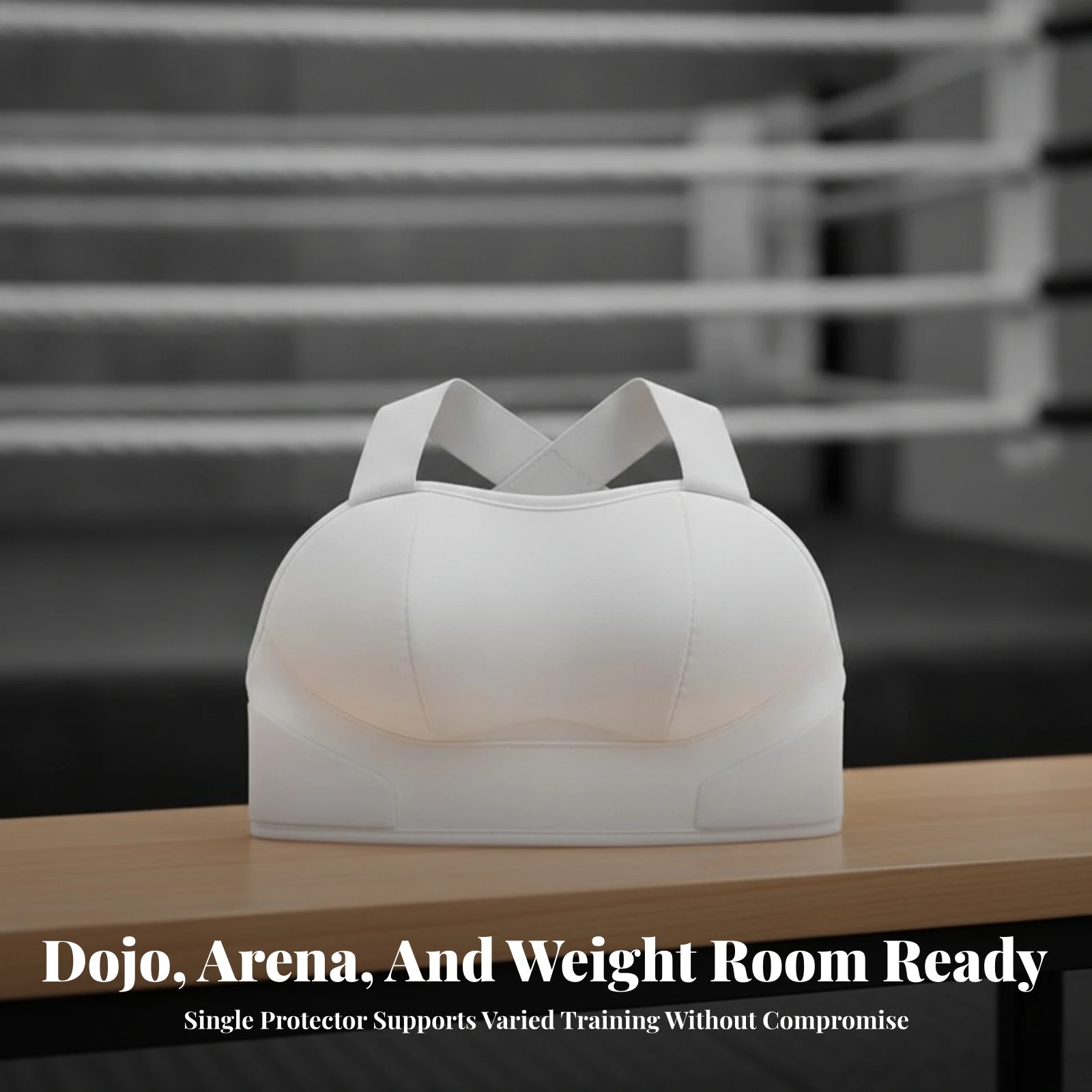 Karate Chest Guard Double-Layer Combat Arts Chest Protector Body Protector with Pads Shock Absorbing Safety Gear Ergonomic
