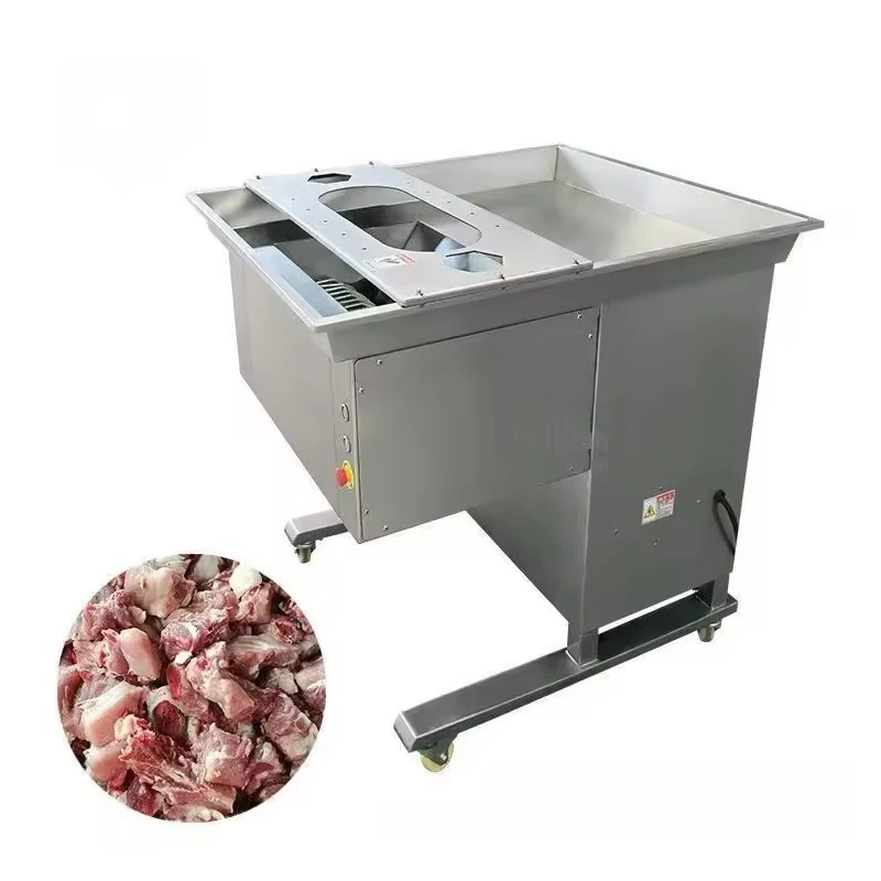 Efficient Pork Rib Cutting Machine, Poultry And Lamb Meat Cutlet Cutting Machine