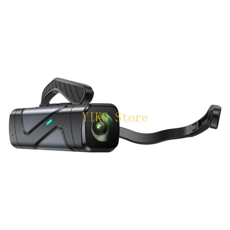 

K32C 4K Action Camera Head Mounted Wearable Video Camera Camcorder Webcam Waterproof for Vlog Video Recording