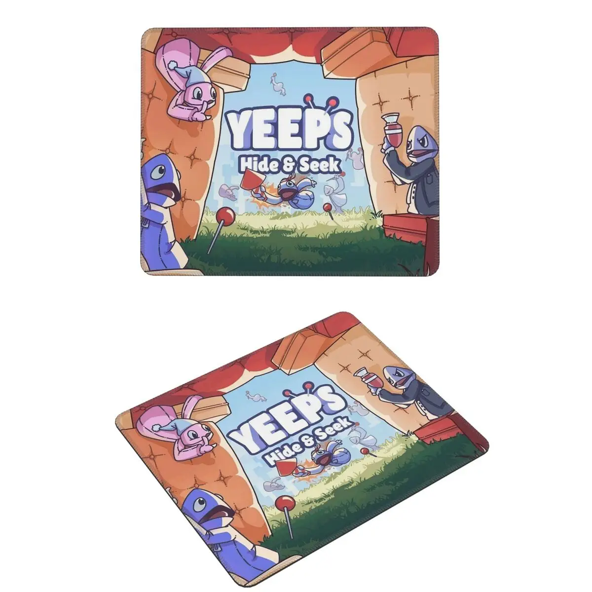 

Yeeps Hide And Seek Mouse Pad Computer Keyboard Mouse Mat Gaming PC Desk Mat Office Table Mats