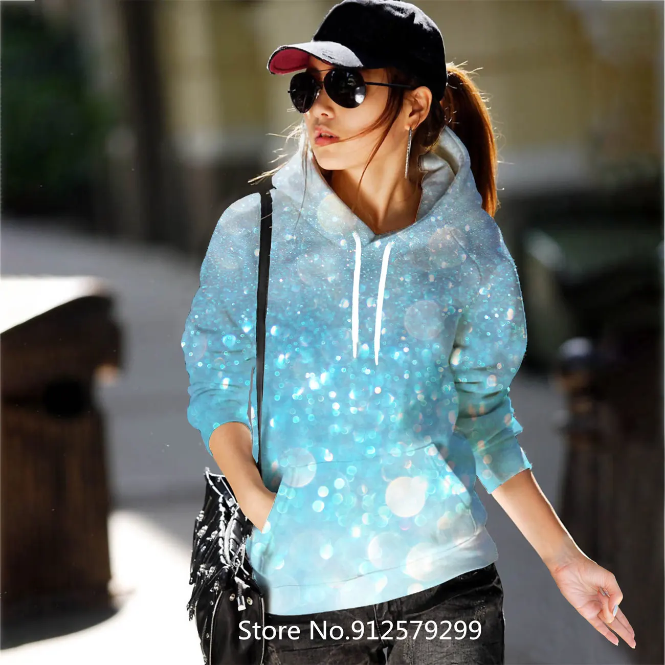 Fashion High Quality Female Hoodies Women Hoodie Oversized Hip-hop Hooded Sweatshirt