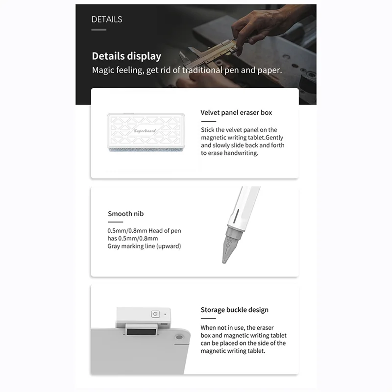 AF91-Handwriting Magnetic Drawing Board, Children's Painting, Graffiti Board Without Consumables, Clear Writing