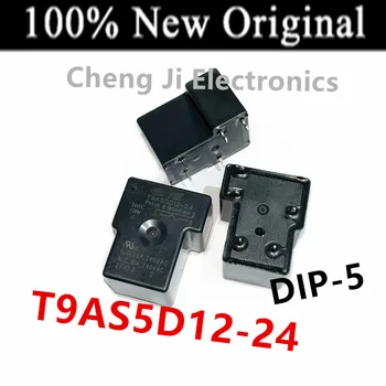 5pcs/lot T9AS5D12-12、T9AS5D12-24 DIP-5 new original universal power relay T9AS5D12 12VDC 24VDC