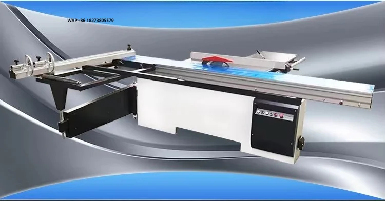 Two Blades Timber Cutting Machine Sliding Table Saw for Furniture Factory CNC Saw Wood MDF Boards
