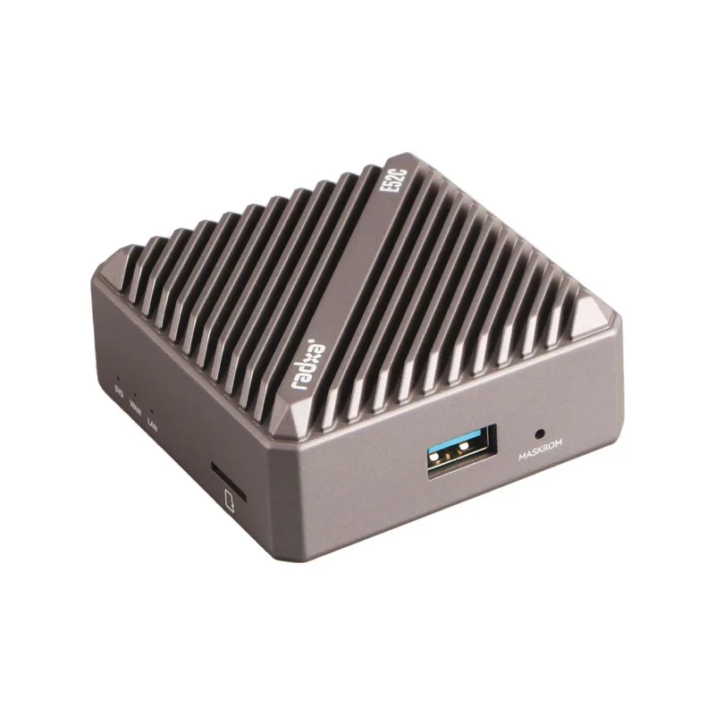 Radxa E52C RK3582 Gateway Dual 2.5G Ethernet-netwerkpoort Aluminium koelbehuizing