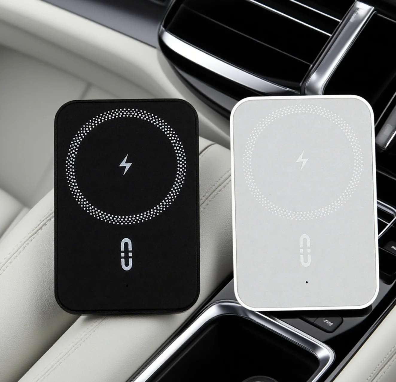 30W Magnetic Wireless Car Charger, Compatible with iPhone 17/16/15/14/13 Series, Samsung Galaxy S25/S24/Z Fold/Flip Series