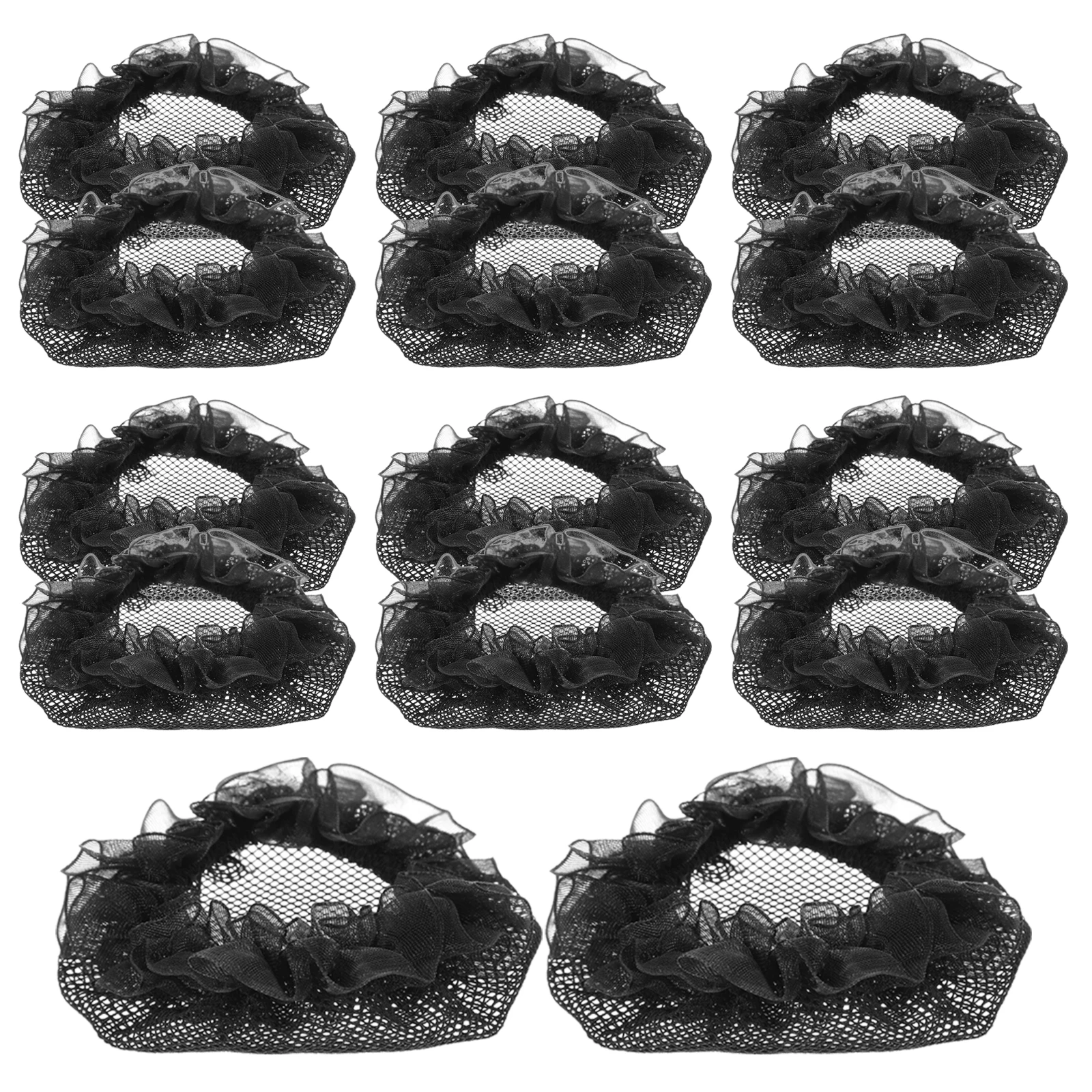 

20pcs Hair Net for Bun Women Hairnet Accessories Girls Headgear Hairnets Covers Fabric Ballet Dance Bun Cover Hairnets for Buns