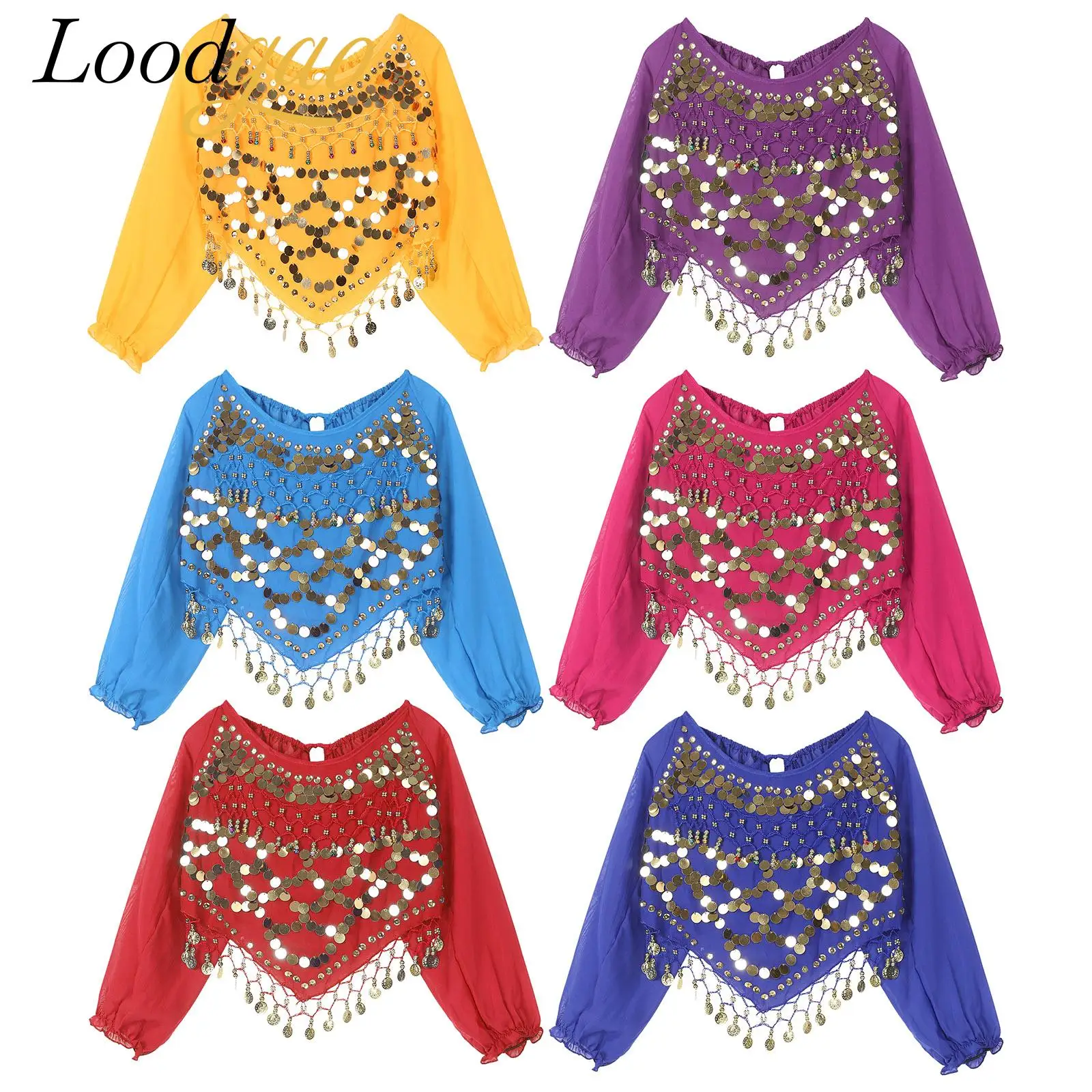 Womens Carnival Belly Dance Costume Tassel Crop Top Stage Performance Masquerade Clothes Arab Princess Oriental Dance Tops