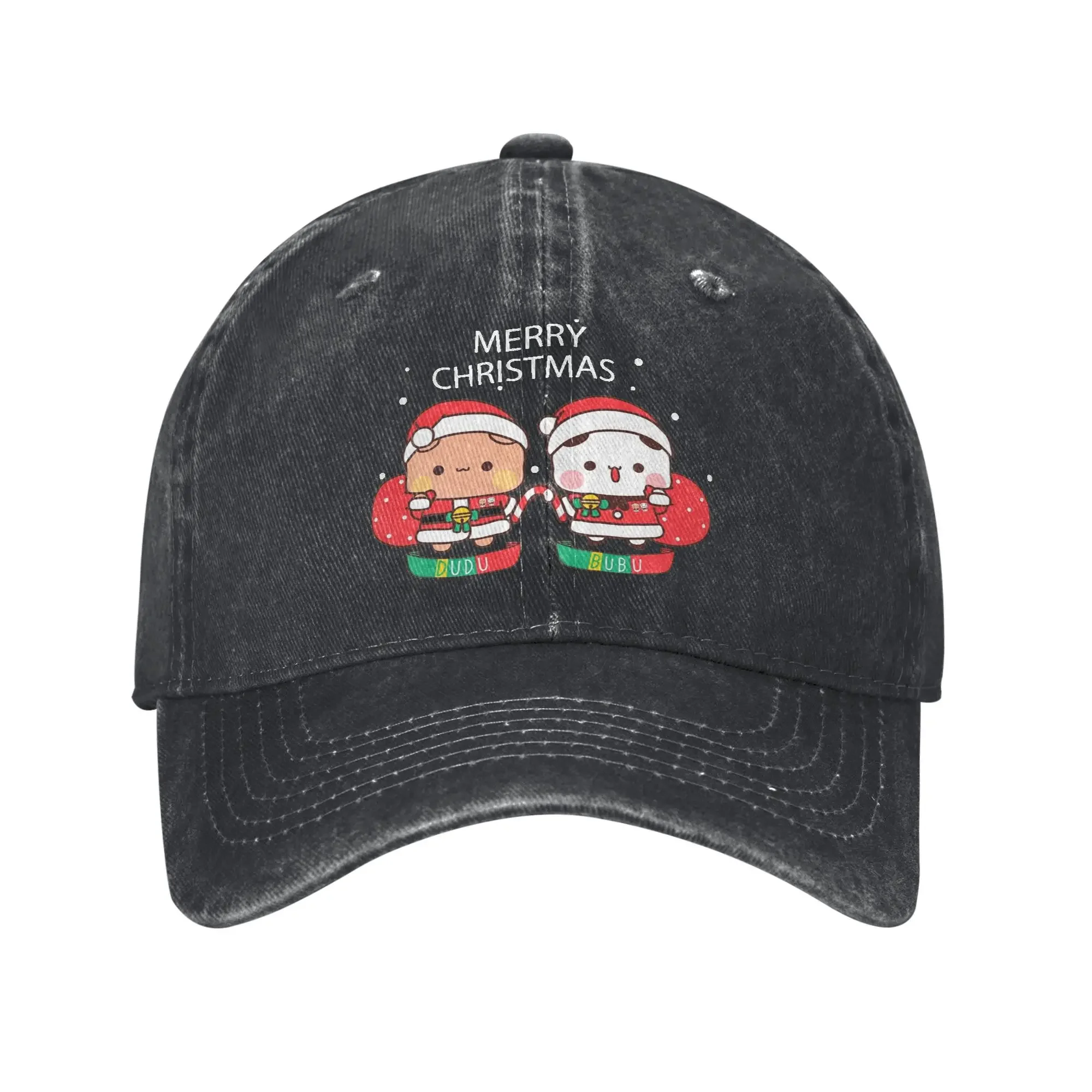

Bubu Dudu Xmas Wrap Yourself in Holiday, мытая бейсболка, летние пары, женская кепка Snapback для тенниса и скейтбординга