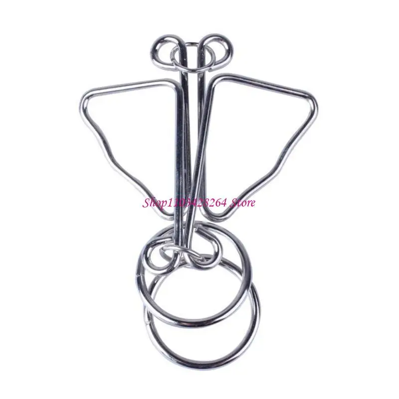

Decompressing Chain Rings Unlocking Puzzle Teaser Education Children Toy