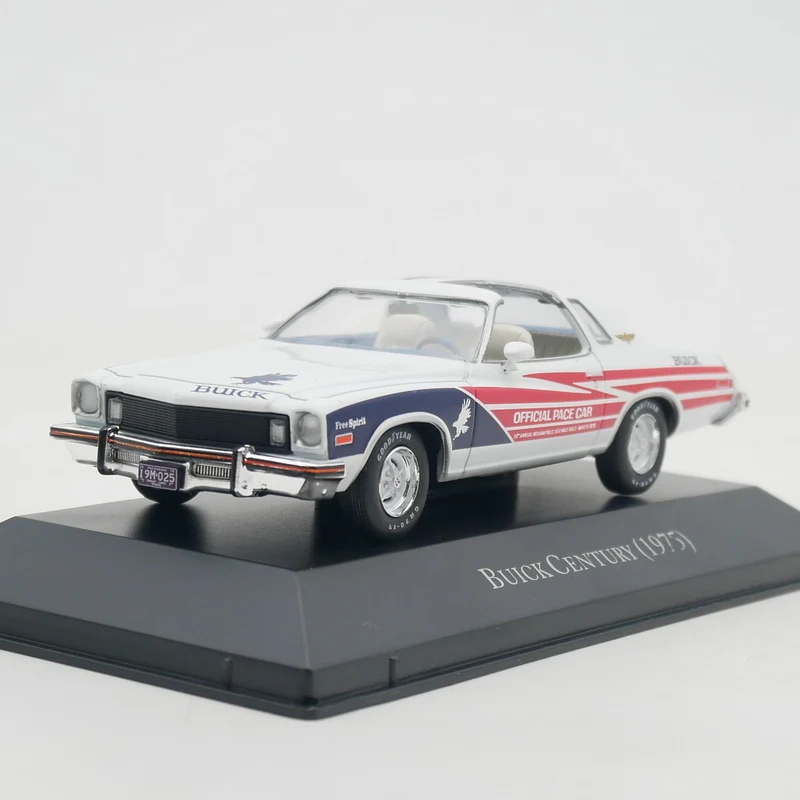 

Diecast IXO 1:43 Scale BUICK CENTURY 1975 Muscle Car Alloy Car Model Collectible Toy Gift Souvenir Display Ornament