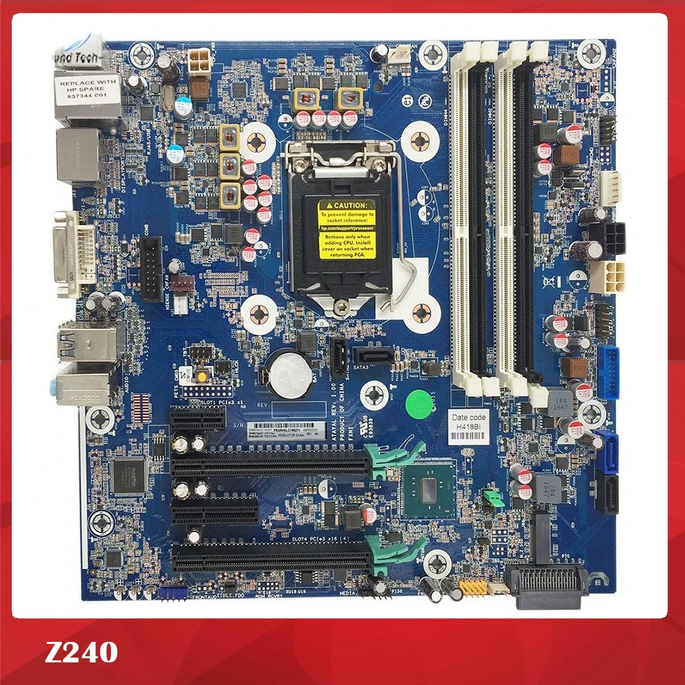 

Original Workstation Motherboard For HP Z240 Tower 837344-001 795000-001 Perfect Test Good Quality