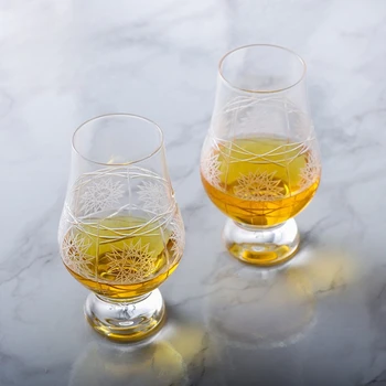 Luxury Crystal Tulip Whiskey Glass | Professional Nosing Glass