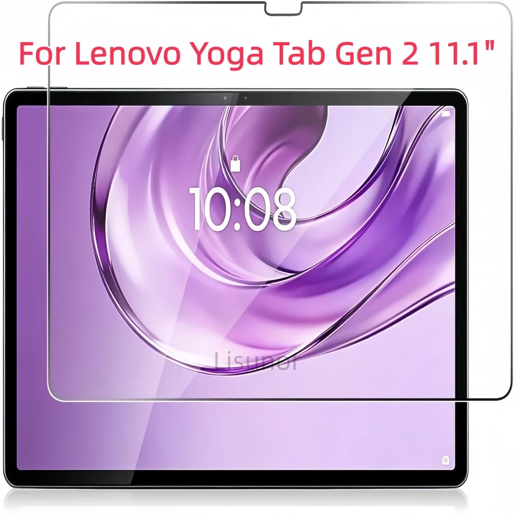 1 PCS 9H Tempered Glass Tablet Screen Protector For Lenovo Yoga Tab Gen 2 11.1 Inch Anti-Scratch Explosion Proof Protective Film