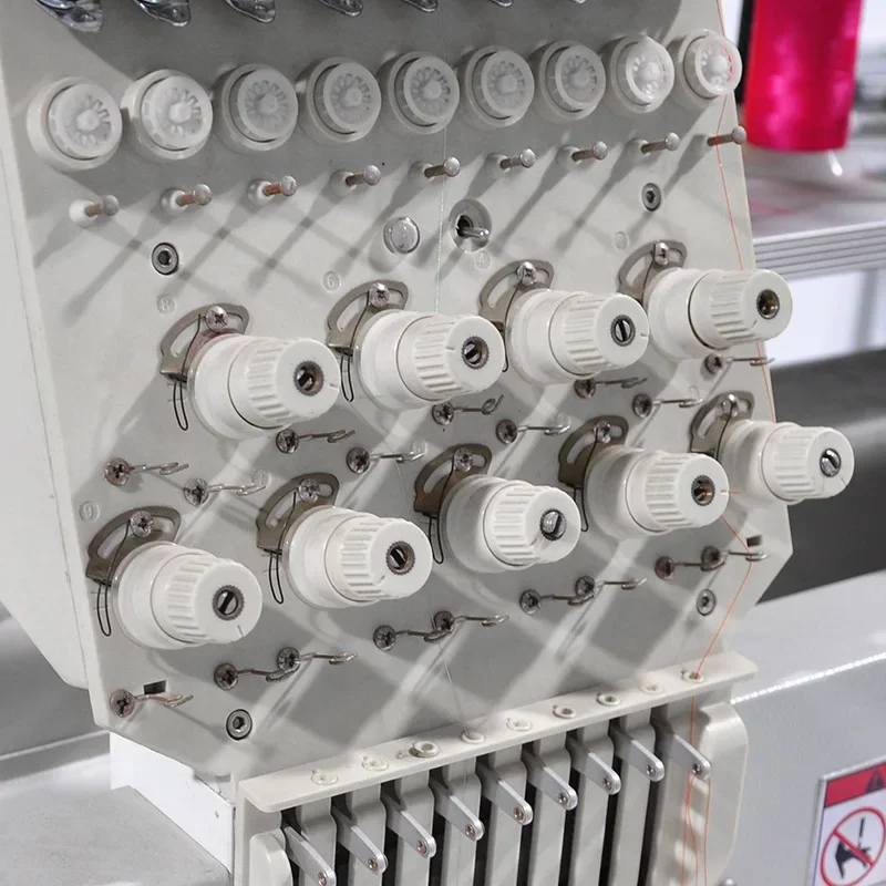 one-head embroidery machine, fully automatic embroidery