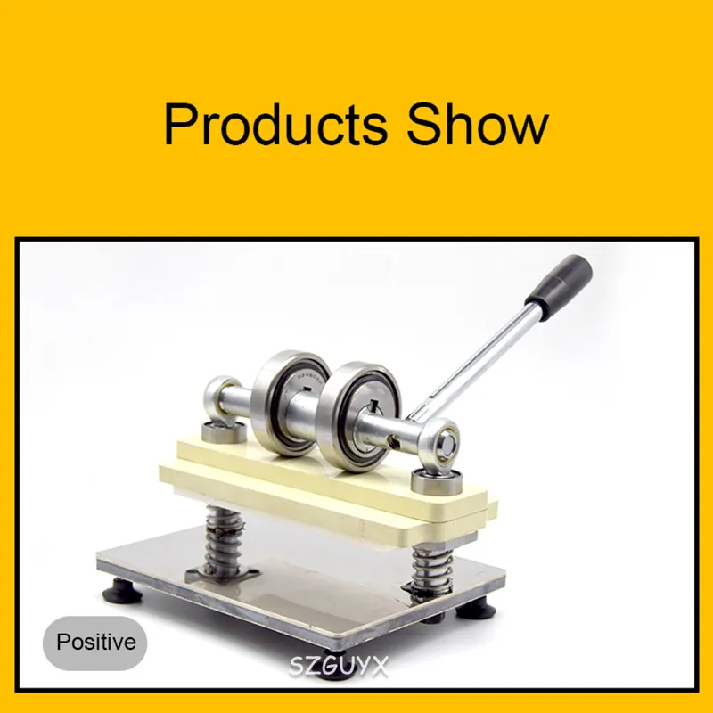 Portable Manual Leather Cutting Press