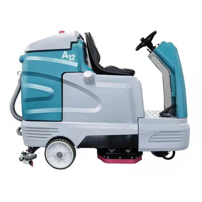 Factory shopping mall floor washing truck supermarket electric sweeper seat driving floor washing machine