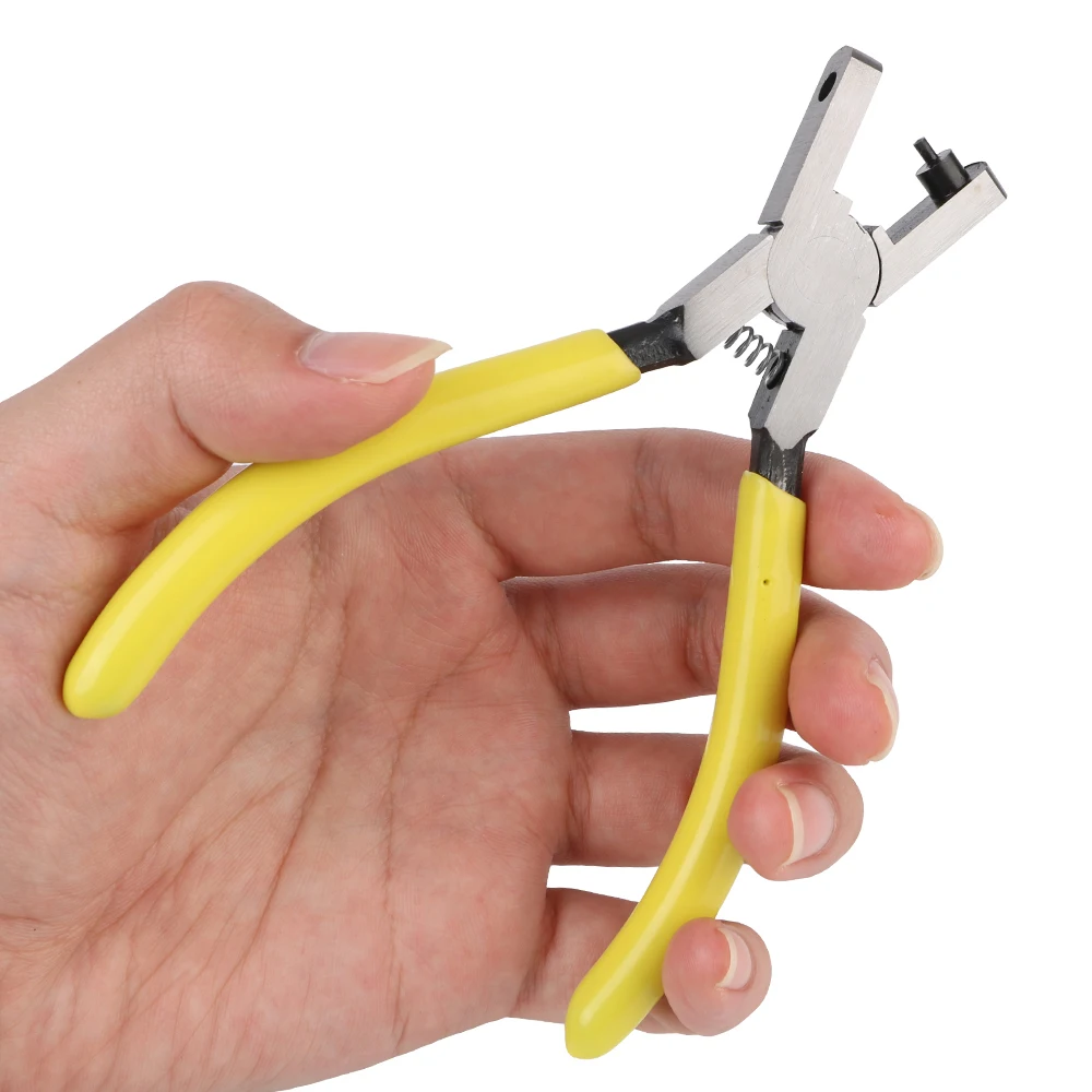 For Leather Strap Watch Eyelet Punch Plier Band Holes Punches Watch Band Belt Holes Tool 2mm