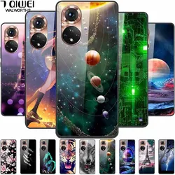 Tempered Glass Case for Huawei nova 9 SE Cover Nova9 Luxury Hard Back Funda for Huawei Nova 9SE Case Nova9SE Shockproof Capa Cat