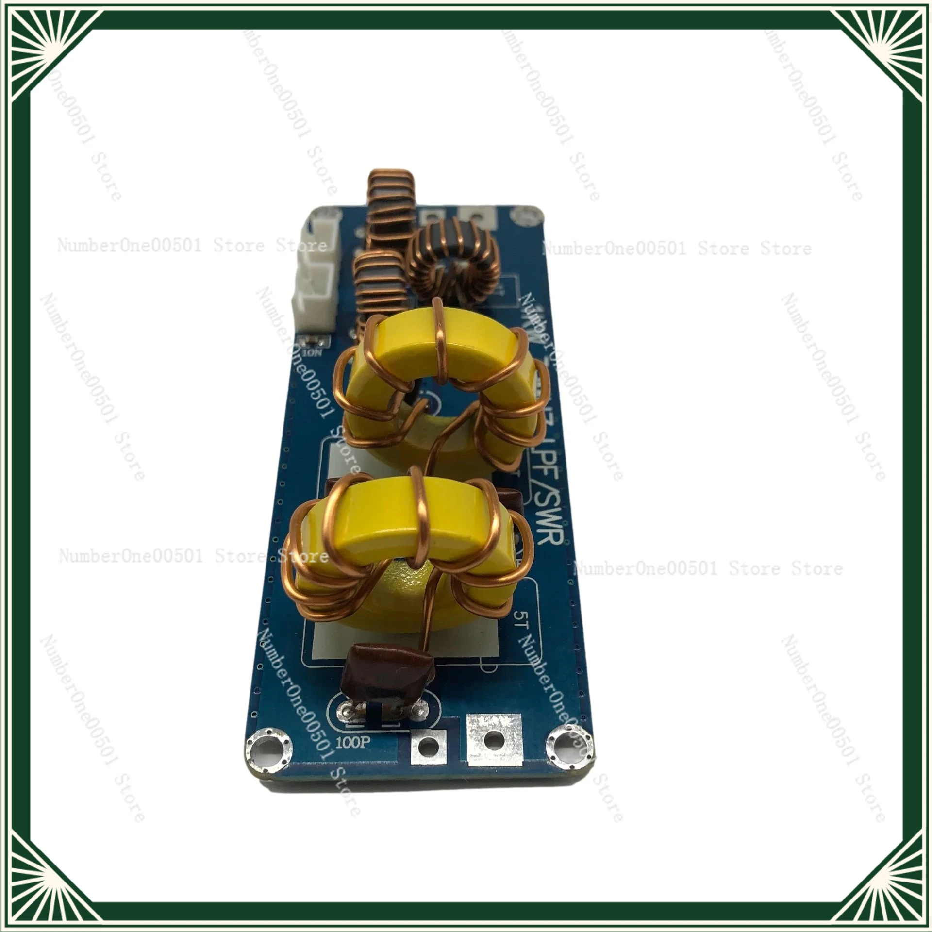30MHz 1KW High Frequency LPF Low Pass Filter, Short Wave HF Filter with SWR Detection Forward and Reverse Power Output