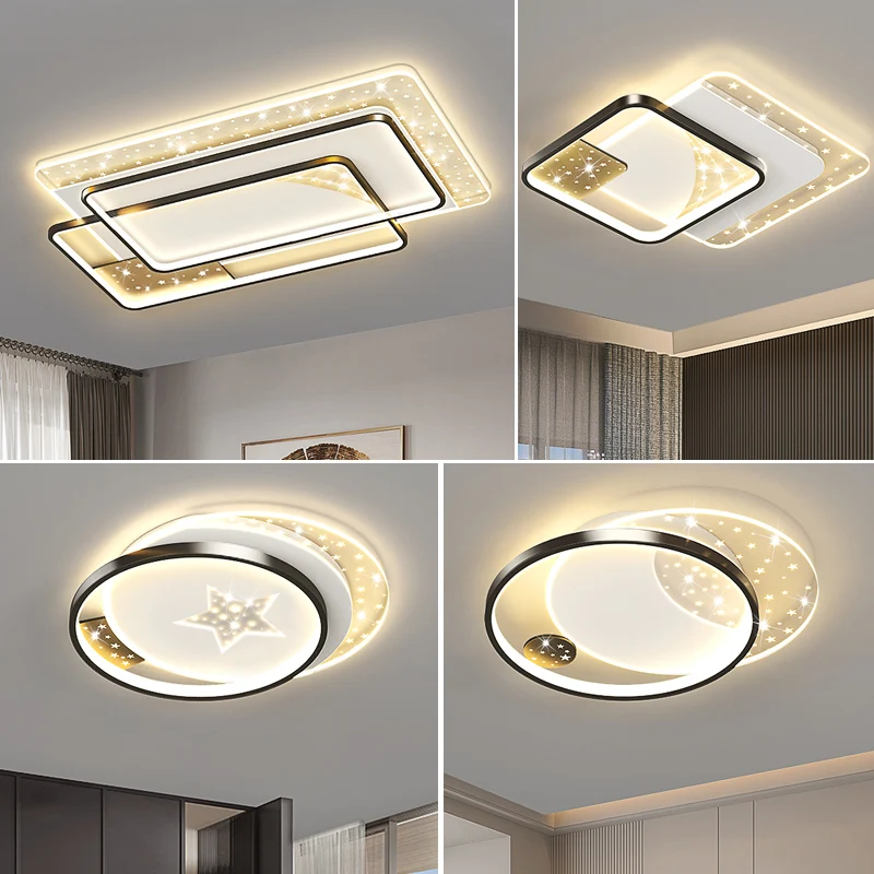 Living room light ceiling light modern simplicity 2024 new smart light whole house package combination Guangdong Zhongshan lamps