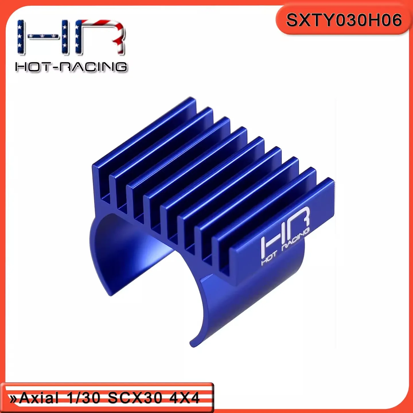 HR Axial SCX30 SCX24 Aluminum Alloy Motor Heat Dissipation