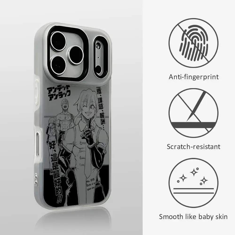 Undead Unluck Phone Case For iPhone 17 16 15 14 13 12 11 Pro Max Plus Mini Case Clear Jelly Shockproof Soft Cover view 3
