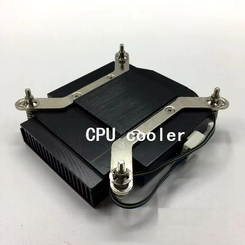 Ultra-Thin CPU Cooler for ITX Chassis HTPC Server Heat Sink Compatible with 1151/1150/1155/1156 Processor Platforms